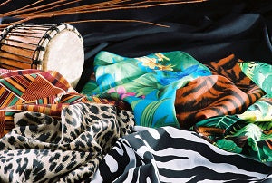 We Rent Linens, African Collection Table Linen