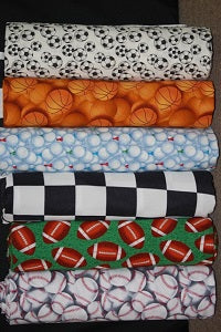 We Rent Linens, Sport Print Table Linen
